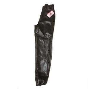 Juicy Couture- Black Faux Leather Pants (XS)